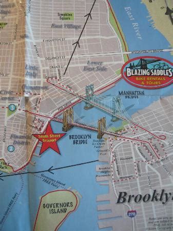 MAP - close up of bridges - Picture of New York City, New York ...