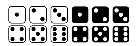 Dice One Side Vector Images (over 110)