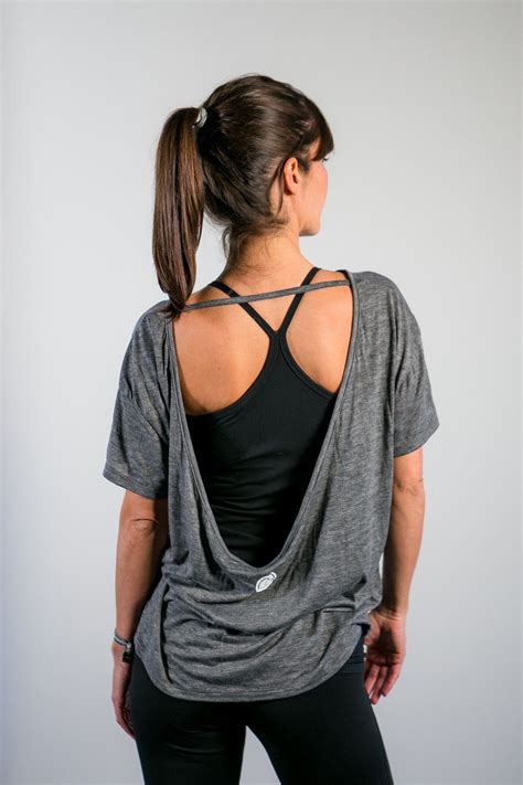 pony tee with strap - apparel | Barre clothes, Clothes, Pure products