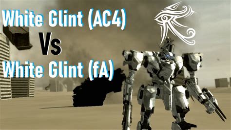 White Glint (AC4) Vs White Glint (fA) | Armored Core for Answer - YouTube