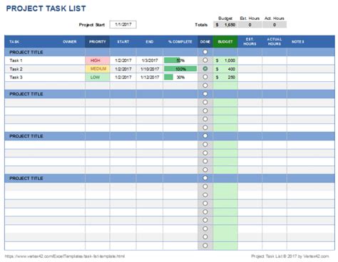 Excel - feuille de calcul | Excel templates project management, Project ...