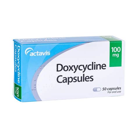 Doxycycline 100mg Capsules (Malaria) - The Care Pharmacy