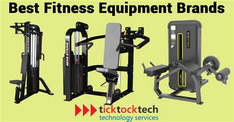 Best Fitness Equipment Brands - Computer Repair | TickTockTech