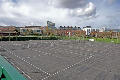 Newbury's Victoria Park tennis court reopen after refurb