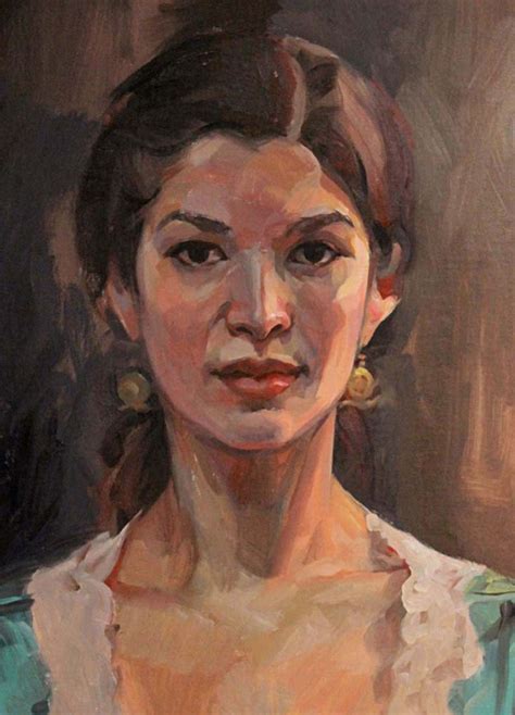 "Aimee" - Gabriel Mark Lipper, oil on canvas {contemporary ...