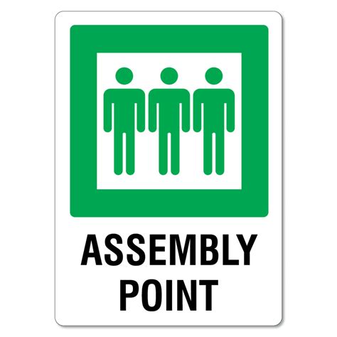 Assembly Point Sign Location