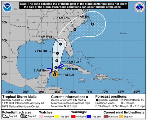 Tropical Storm Idalia Forms, Expected to Hit Florida as Hurricane Next ...