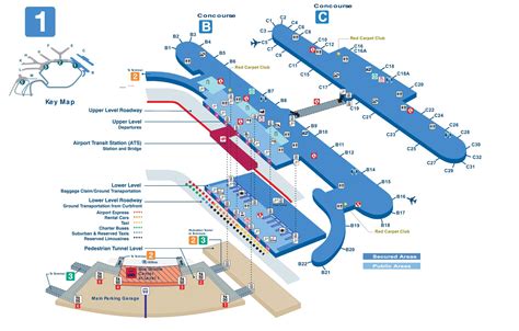 Chicago O'Hare Airport Map