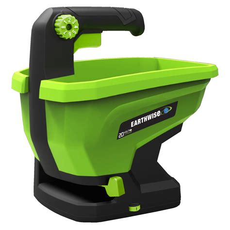 Earthwise SP001 20-Volt Cordless Electric Handheld Fertilizer Seed ...