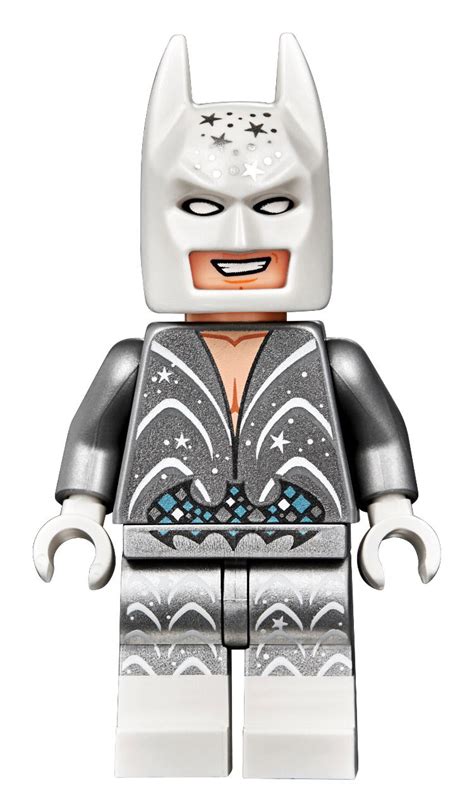 Sparkle Batman from Lego Movie 2 (plus the crucial white fur cape with ...