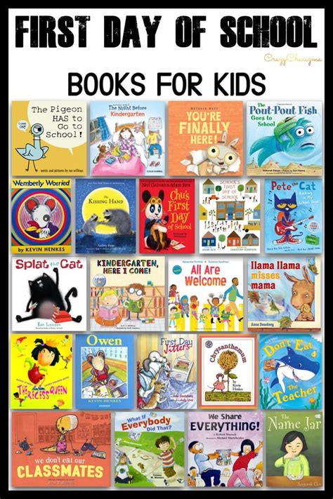 25 Great First Day of School Books | Kindergarten books, Kindergarten ...