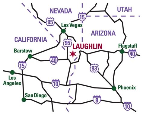 Laughlin Detailed Maps