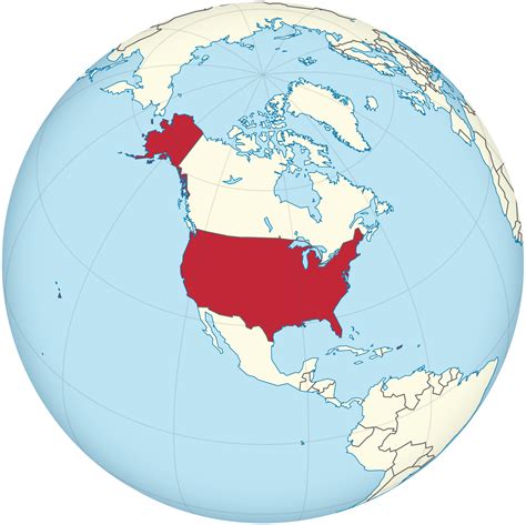 Map Of Usa On Globe – Topographic Map of Usa with States