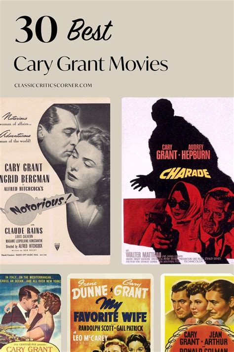 30 Top Movies of Cary Grant Ranked Best to Worst - Classic Critics Corner