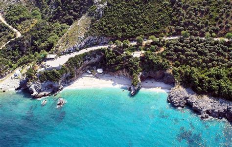 Aerial Photo of Mylopotamos Beach, Pelion - Greece Places To Travel ...