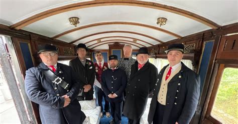 Rare Victorian train carriage back on North Staffordshire tracks after ...