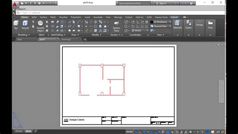 Junction property Articulation how to set autocad drawing in layout ...