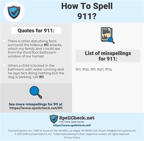 How do you spell 911? – Meaning Of Number