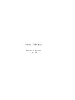 Fermi’s Golden Rule - USTC / fermi-s-golden-rule-ustc.pdf / PDF4PRO