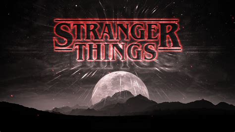 Stranger Things Dark Logo Wallpaper, HD TV Series 4K Wallpapers, Images ...