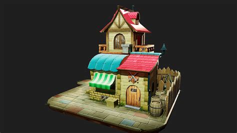 Mini House - Free 3D Models - UnitySTR