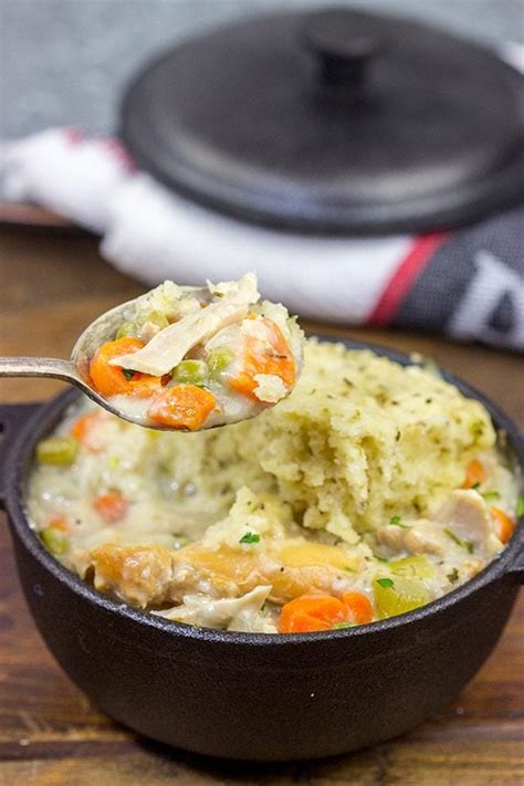 Slow Cooker Chicken and Dumplings - Easy comfort food for cold nights!