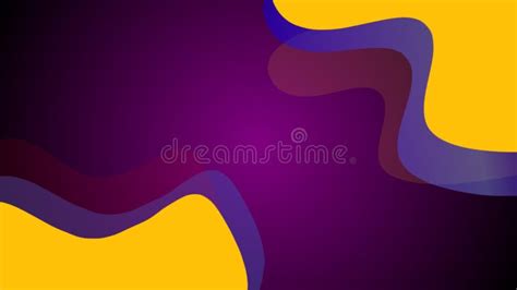 Purple Yellow Blue Gradient Art Wallpaper Stock Illustration ...