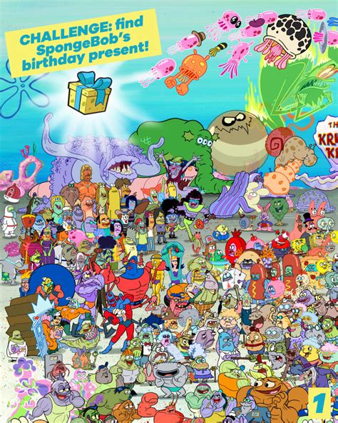 Nickelodeon celebrates 20th anniversary of the show SpongeBob SquarePants