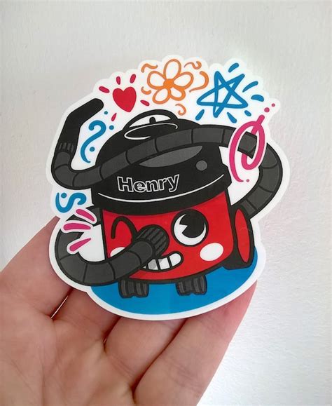 HENRY HOOVER Vinyl Die-Cut Sticker