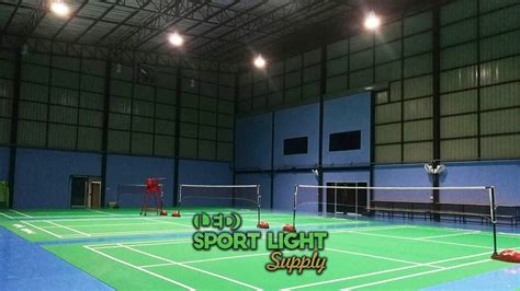 Badminton Court Lighting - Indoor & Outdoor LED Badminton Lights: The ...