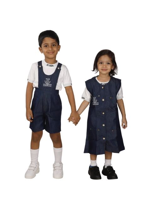 Society Centre Summer Ryan International School Dress at Rs 600/piece ...