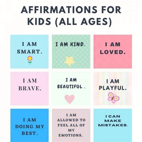 Affirmation Cards Printable