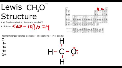 CH3O- Lewis Structure - YouTube