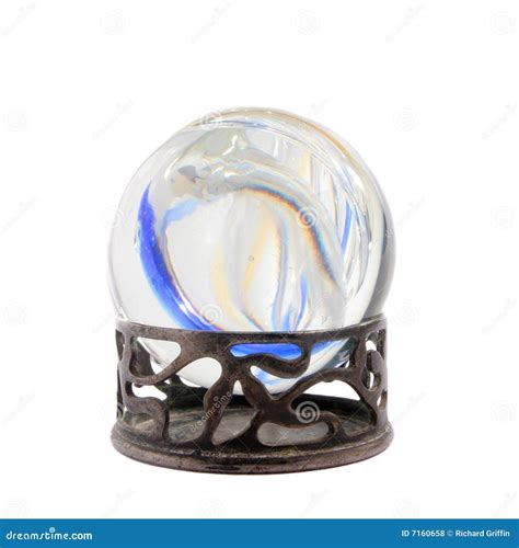 Colors in a crystal ball stock photo. Image of occult - 7160658