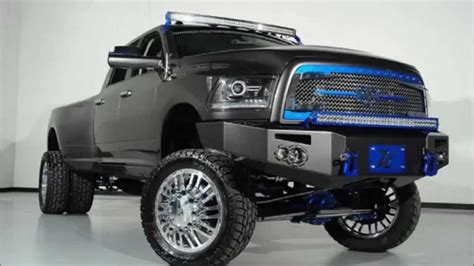 Lifted 2014 Ram 3500 Longhorn Limited Dually Diesel Custom Truck - YouTube