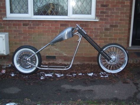 Here's How To Build A Chopper Frame | Chopper frames, Custom bikes ...