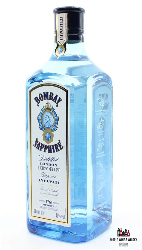 Bombay Sapphire - London Dry Gin 40% 700ml (70cl) - World Wine & Whisky