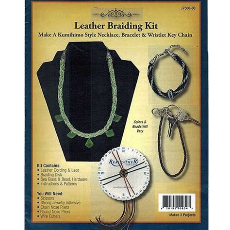 Kumihimo Leather Braiding Kit