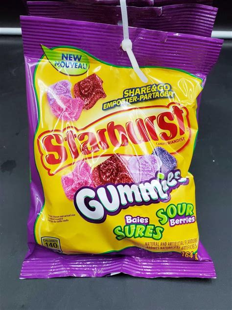 Starburst Gummies-Sour Berries (6 x 164g)