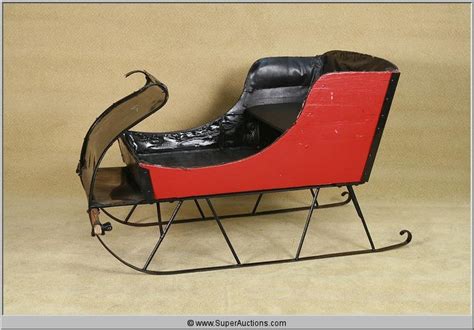 Christmas Full Size Santa North Pole Reindeer Snow Sleigh