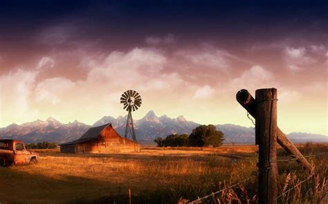 Country Farm Scene Wallpapers - Top Free Country Farm Scene Backgrounds ...