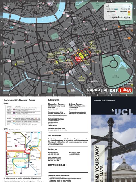 UCL UCL Tavistock Square: X Z U P N C A | PDF | Subterranea (Geography ...