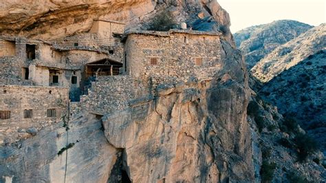 A hidden village carved into a cliff - BBC Travel