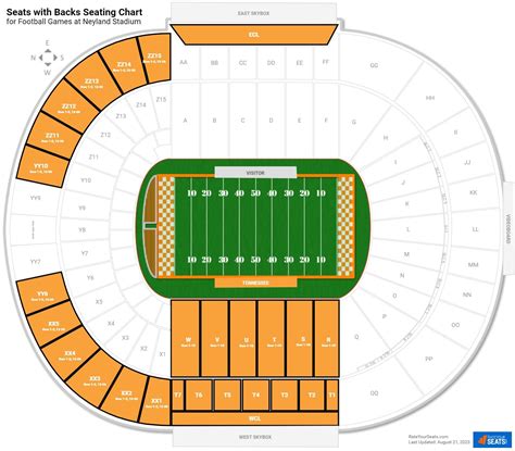 Neyland Stadium Seating Chart Seat Numbers | Brokeasshome.com