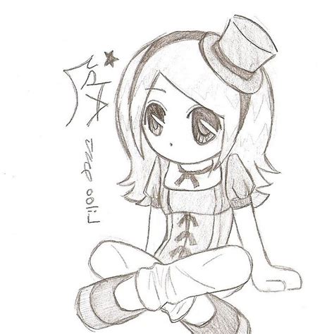 Chibi Cute Easy Anime Drawings Chibi Anime Kawaii Cute Drawings 18270 ...