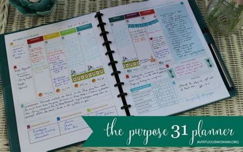 How a Planner Can Help You Organize Your Day - A Virtuous Woman