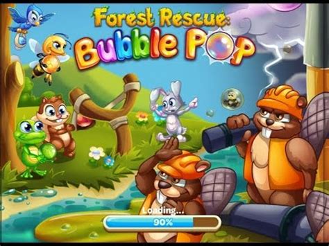 Forest Rescue Bubble Pop Games - stampfasr