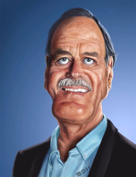 Caricature of John Cleese on Behance