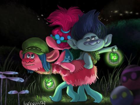 My Trolls Fan Art - Concept art | Troll, Poppy and branch, Branch trolls