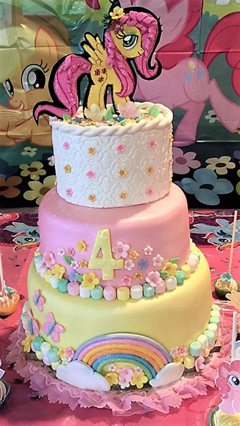 Fluttershy Cake - Decorated Cake by Fun Fiesta Cakes - CakesDecor